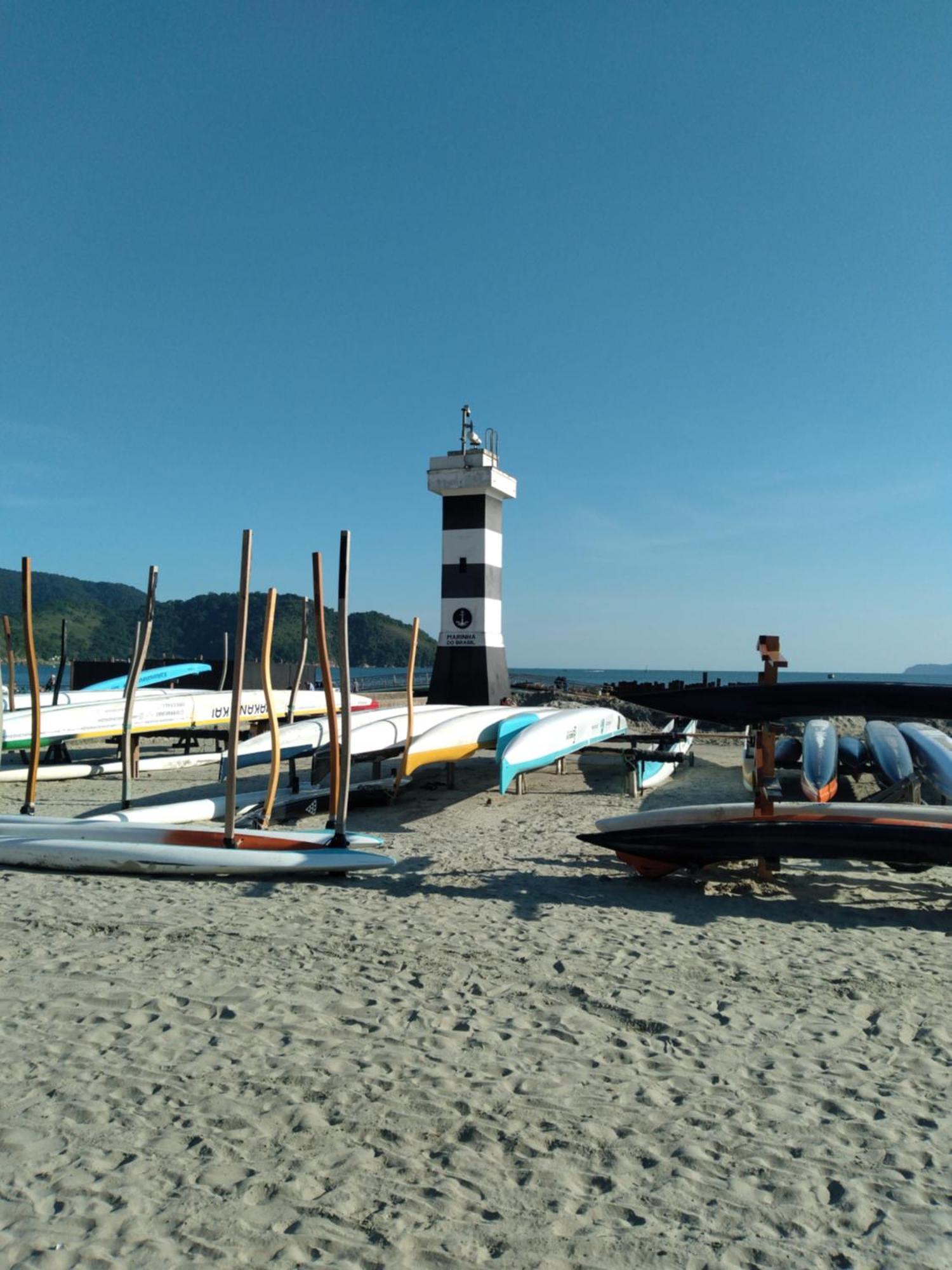Varanda Mar - Estudio Em Santos Na Quadra Da Praia Eksteriør bilde